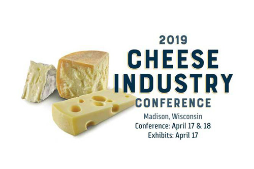 The 2019 Cheese Industry Conference will be held on April 17th-18th, in Madison, Wisconsin The 2019 Cheese Industry Conference will be held on April 17th-18th, in Madison, Wisconsin