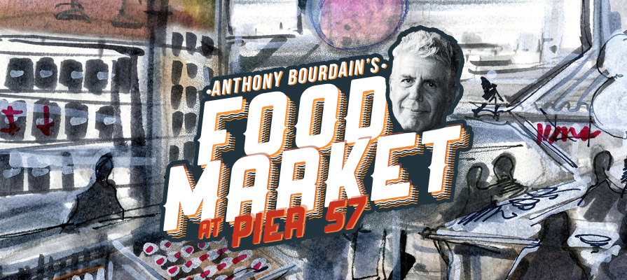 Anthony Bourdain's Anticipated Food Market is Forming