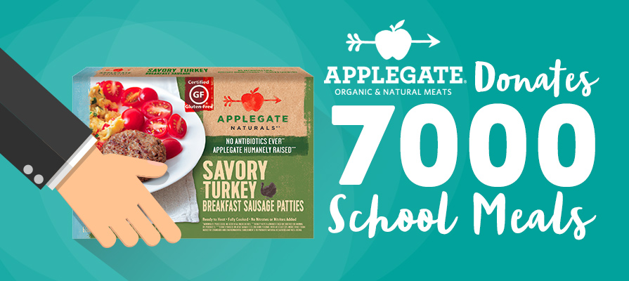 Applegate Partners with Nonprofit to Donate 7,000 Meals to Hungry Children