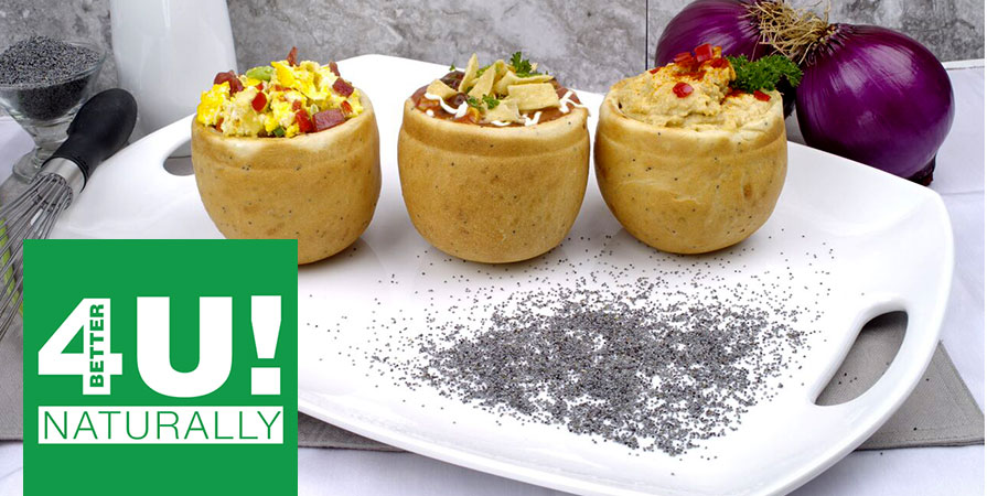 Better4U Foods Introduces Edible Bread Bowls