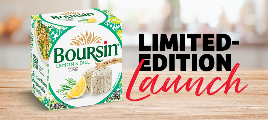 Boursin® Cheese Launches New Limited Time Offer Lemon & Dill to Brighten Up Spring and Summer Entertaining; Katie Herrmann Comments