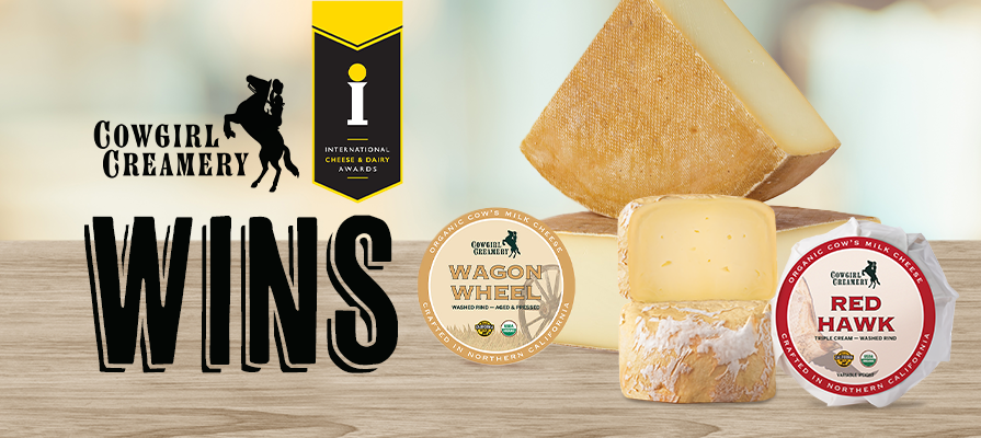  Cowgirl Creamery Wins Two Awards at the International Cheese and Dairy Awards; Matt Brown and Kaya Freiman Comment