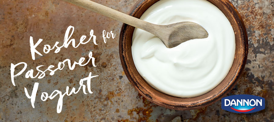 Dannon Announces Return of Kosher for Passover Yogurt with Delicious, Unique Recipes