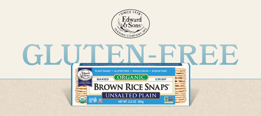 Edward & Sons® Organic Rice Crackers Strengthen List of Gluten Free Products; Joel Dee and Zen Honeycutt Comment