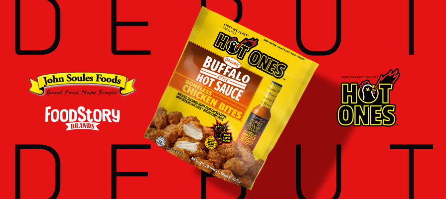 First We Feast's Hot Ones, John Soules Foods, and FoodStory Brands Debut New Buffalo Boneless Chicken Bites; Jason Trotta Comments