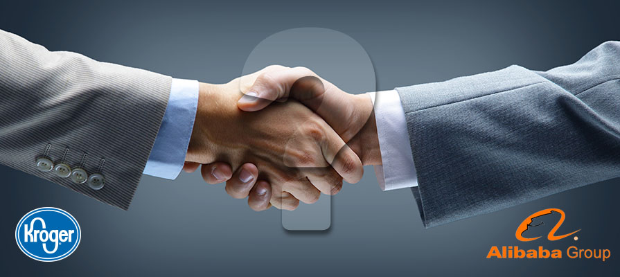 Kroger Discusses Teaming Up With Alibaba