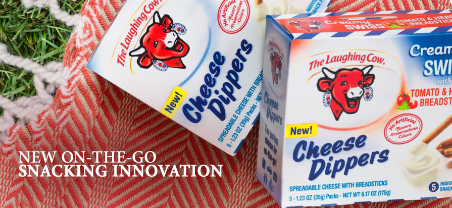 The Laughing Cow Announces New Portable Cheese Dippers
