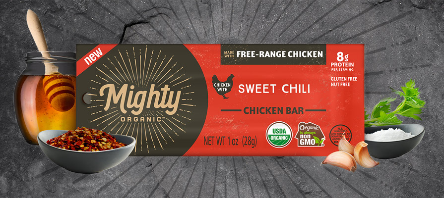 Mighty Organic® Introduces First and Only Organic Chicken Bar