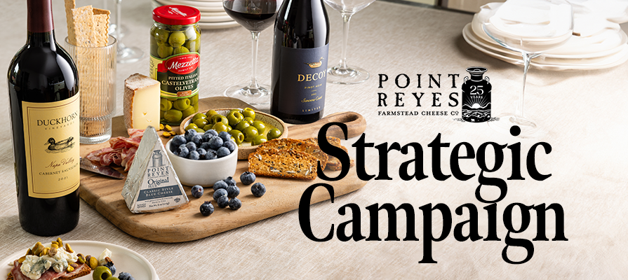 Point Reyes Farmstead Cheese Co. Discusses Promotional Alliance with Duckhorn Wines; Leigh Gardner-Gmeiner Shares