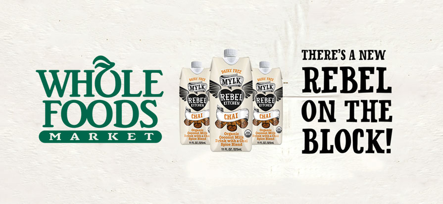 Rebel Kitchen to Sell Coconut Milk at Select Whole Foods Locations