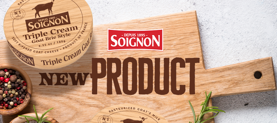 Soignon Launches Triple Cream Goat Brie, a Creamy Delight for the US Market; Pauline Landel Comments