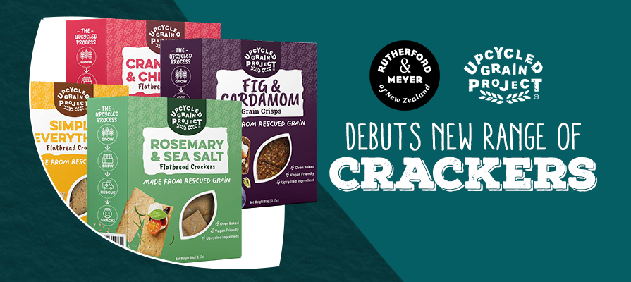 Rutherford & Meyer's Upcycled Grain Project Debuts New Range of Upcycled Crackers; Jan Meyer Discusses