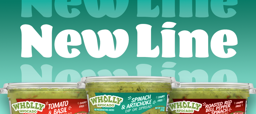 WHOLLY® AVOCADO Introduces New Dip Line; Chris Monahan Shares
