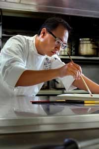 Chef Shun Li, Pastry Chef at New Orleans' Windsor Court Hotel (Photo Source: The Grill Room)