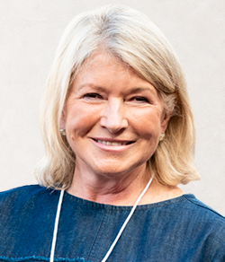 Martha Stewart, Retail Businesswoman, Writer, and Television Personality