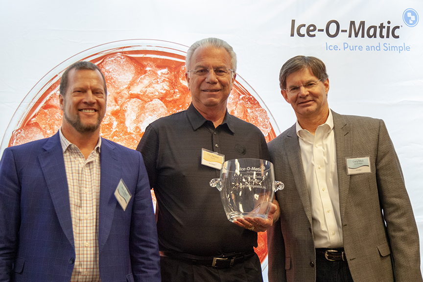 IceOMatic Honors Norm’s Refrigeration with Distributor of the Year