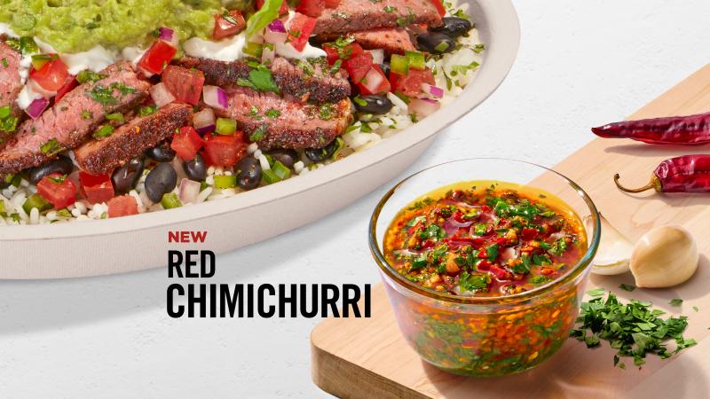 Chipotle Red Color Code Chipotle Reveals Red Chimichurri as Next Step in Menu Innovation; Chris ...