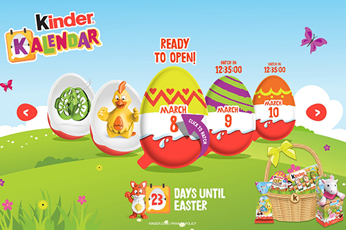 Ferrero announced it is is launching limited-edition Easter products from Kinder®, Kinder Joy®, Nutella®, Tic Tac®, Butterfinger®, CRUNCH®, Baby Ruth®, Ferrero Rocher®, and Fannie May®