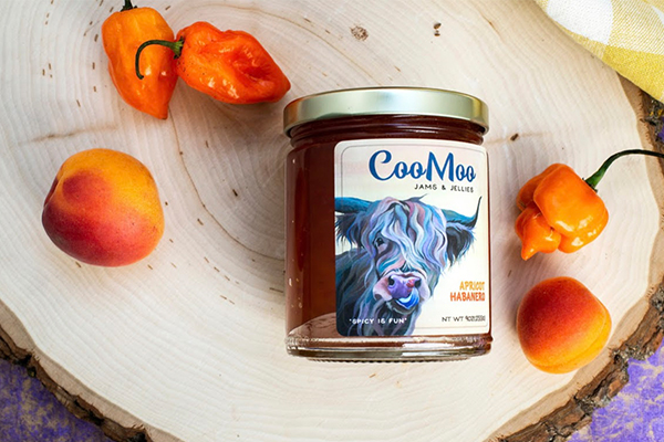 Coo Moo Jams is gearing up for the holiday season as it showcases its spicy selection
