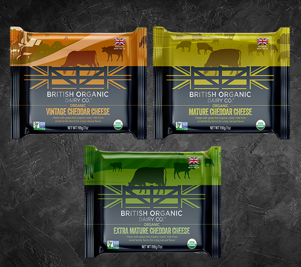 Old Croc also debuted its new British Organic Dairy Company line, made in Somerset, England, the home of Cheddar cheese