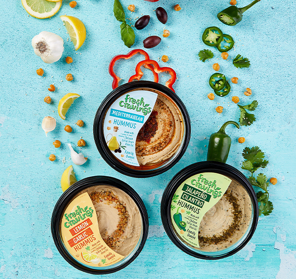 IVY MY COSMOS S 3点セット Fresh Cravings® Launches Three Hummus Flavors at Walmart; Jay