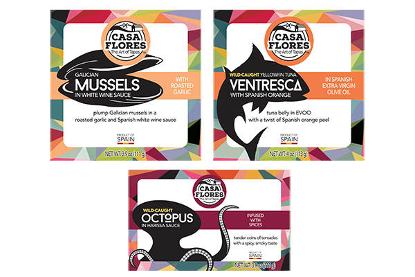 The brand embodies vibrancy and authenticity, making it ideal for tapas and snacking occasions