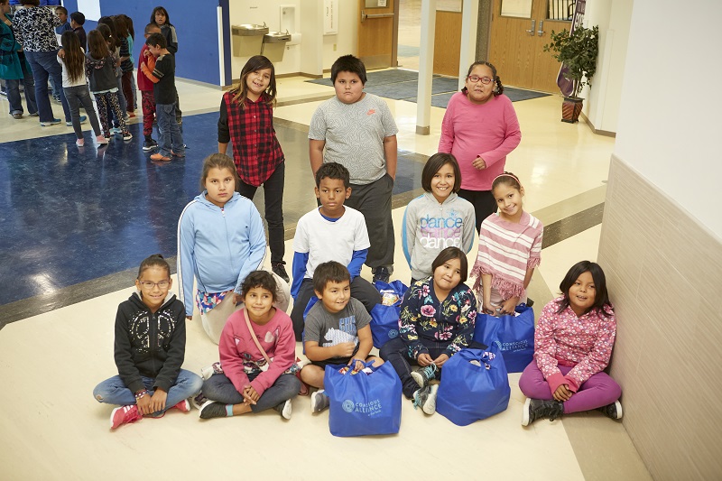 Applegate and Conscious Alliance provided more than 7,000 meals for students on the Pine Ridge Reservation in South Dakota