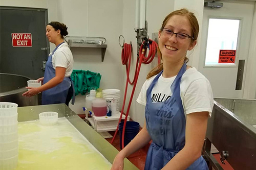 Third place winner, “Aries,” was created by cheese industry newcomer: 15-year-old Avery Jones, the daughter of Reggie Jones of Central Coast Creamery