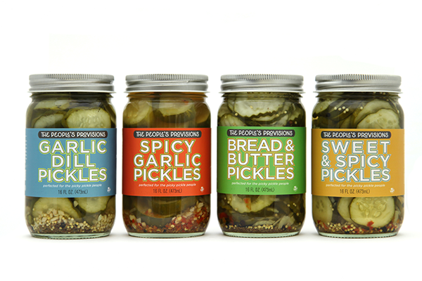 The company started with a simple line of crowd-favorite pickle flavors: Garlic Dill, Bread & Butter, Sweet & Spicy, and Spicy Garlic