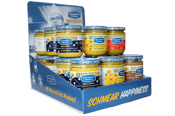 Caplansky’s is spreading the flavor with a growing lineup of mustards now hitting shelves and restaurant kitchens