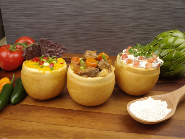 Cornmeal and Jalapeno Bowls