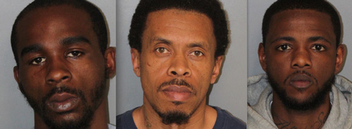 From Left to Right: Hakim Green, Kelvin Garnes, and Kevin Green. (Photo Source: NJ.com)
