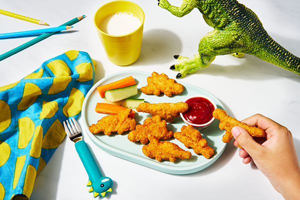 The Real Good Foods Company, Inc., a leading health and wellness frozen and refrigerated foods company, announces its boldest, most playful product yet: Lightly Breaded Dino Nuggets