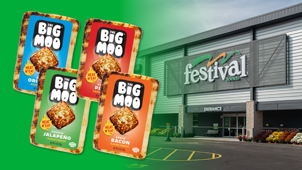 The Big Moo Cheese is thrilled to announce that its baked cheese products have officially hit shelves at Festival Foods