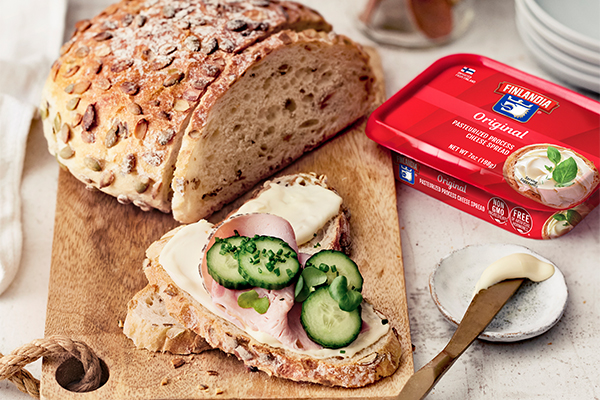 Valio USA’s Finlandia Cheese is taking to the International Deli Dairy Bakery Association floor this year with its new imported Spreadable Cheese line 