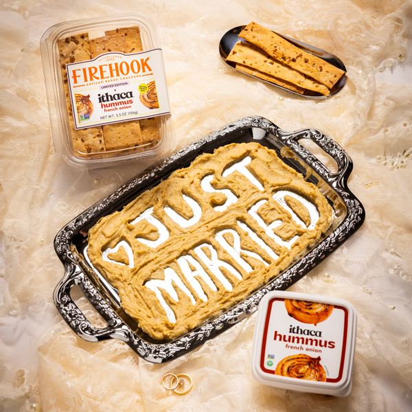 Firehook Logo Firehook and Ithaca Hummus Unveil Limited-Edition French Onion Cracker ...