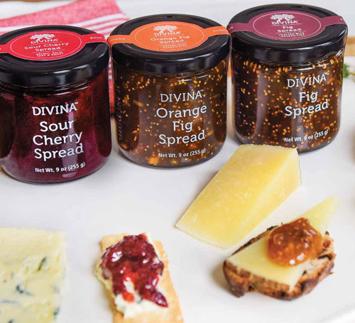 The new Fig Spreads are produced with Aegean figs and are outstanding on sandwiches