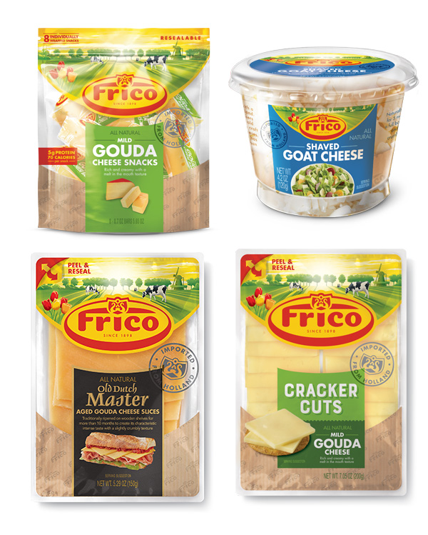 FrieslandCampina Debuts Four New Products in the Frico® Cheese Line
