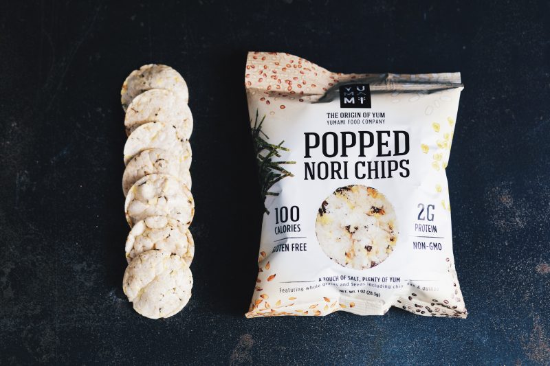 Yumami's stand-alone Popped Nori Chips