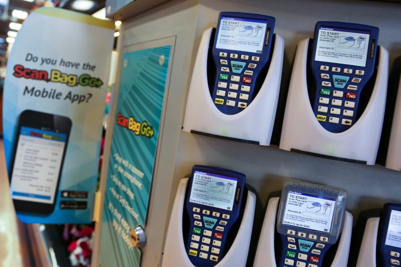 "Scan, Bag, Go" Kiosk