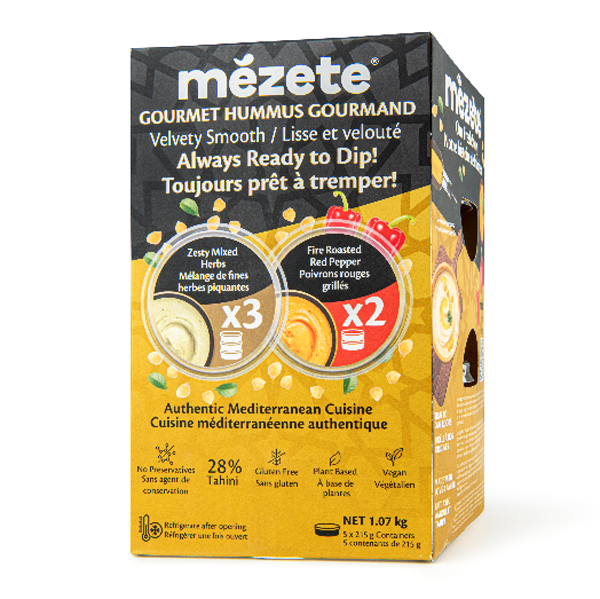 Mann Packing Co. Introduces Mèzete™ Hummus at Select Costco Canada East