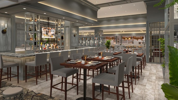 Martha Stewart is bringing her celebrated lifestyle brand to life with The Bedford by Martha Stewart, a fully-immersive restaurant concept designed to bring her famed country farmhouse in Bedford, New York, to Las Vegas, Nevada (Photo credit: Caesars Entertainment/Paris Las Vegas)