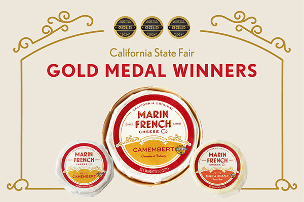 A whopping eight new awards are joining the trophy case of Marin French Cheese Co. after these California State Fair wins