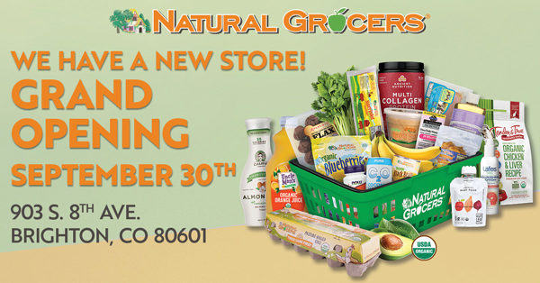 Natural Grocers is celebrating the opening of its new Brighton, Colorado, store, its 43rd location in the state