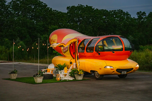Oscar Mayer has listed its 27-foot-long Wienermobile on Airbnb