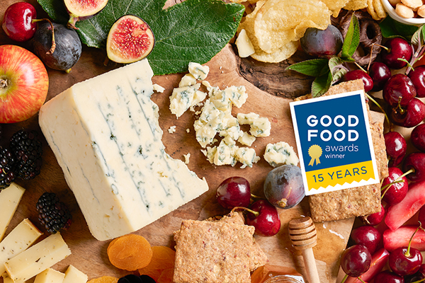 Point Reyes Farmstead Cheese Co. is proud to announce that its flagship cheese, Original Blue, has been recognized once more with a Good Food Award (GFA)—this time as part of 15 Years of Good Food Awards