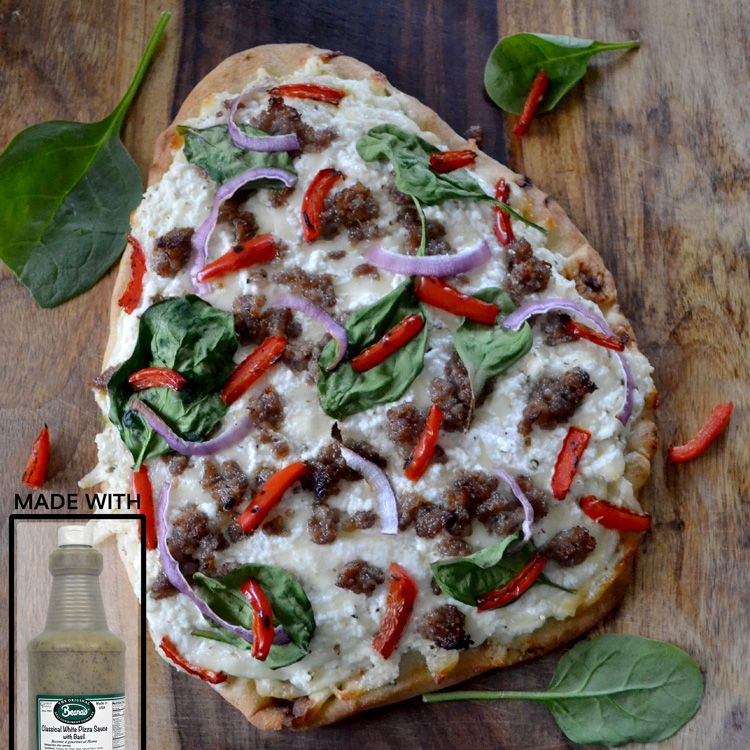 Conroy Foods Offers Convenient Beano's Classical White Pizza Sauces and