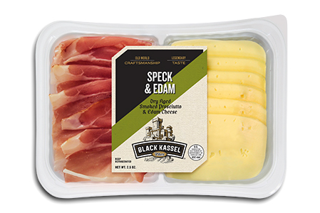 Black Kassel Speck and Edam