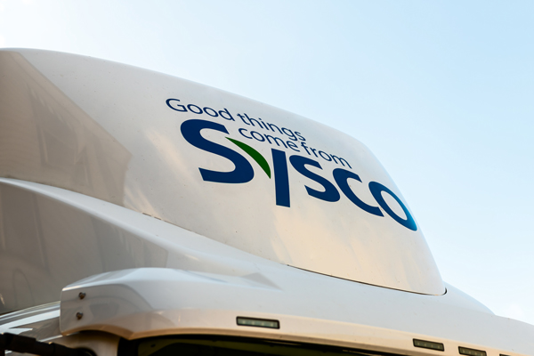 Sysco is testing an all-electric freightliner, eCascadia, from Daimler Trucks North America (DTNA)