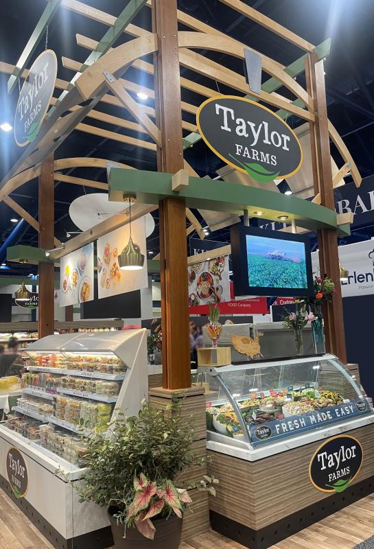 During the show, Taylor Farms will highlight several areas of recent growth, including a new lineup of fruit, snacks, sandwiches, and salads
